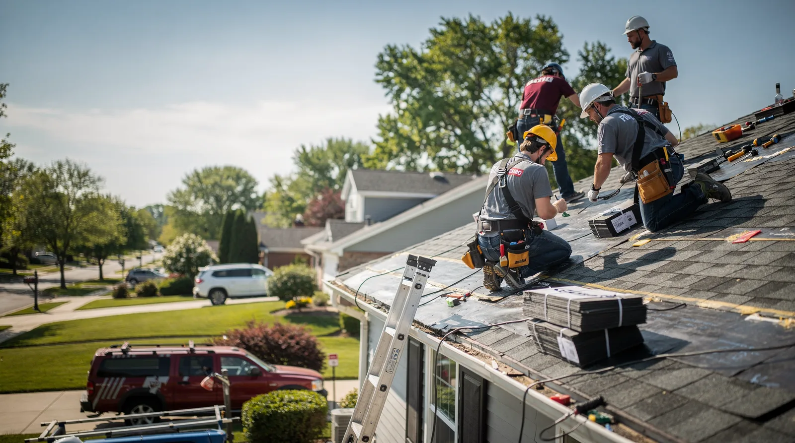 Roof Repair in South Milwaukee, WI around you